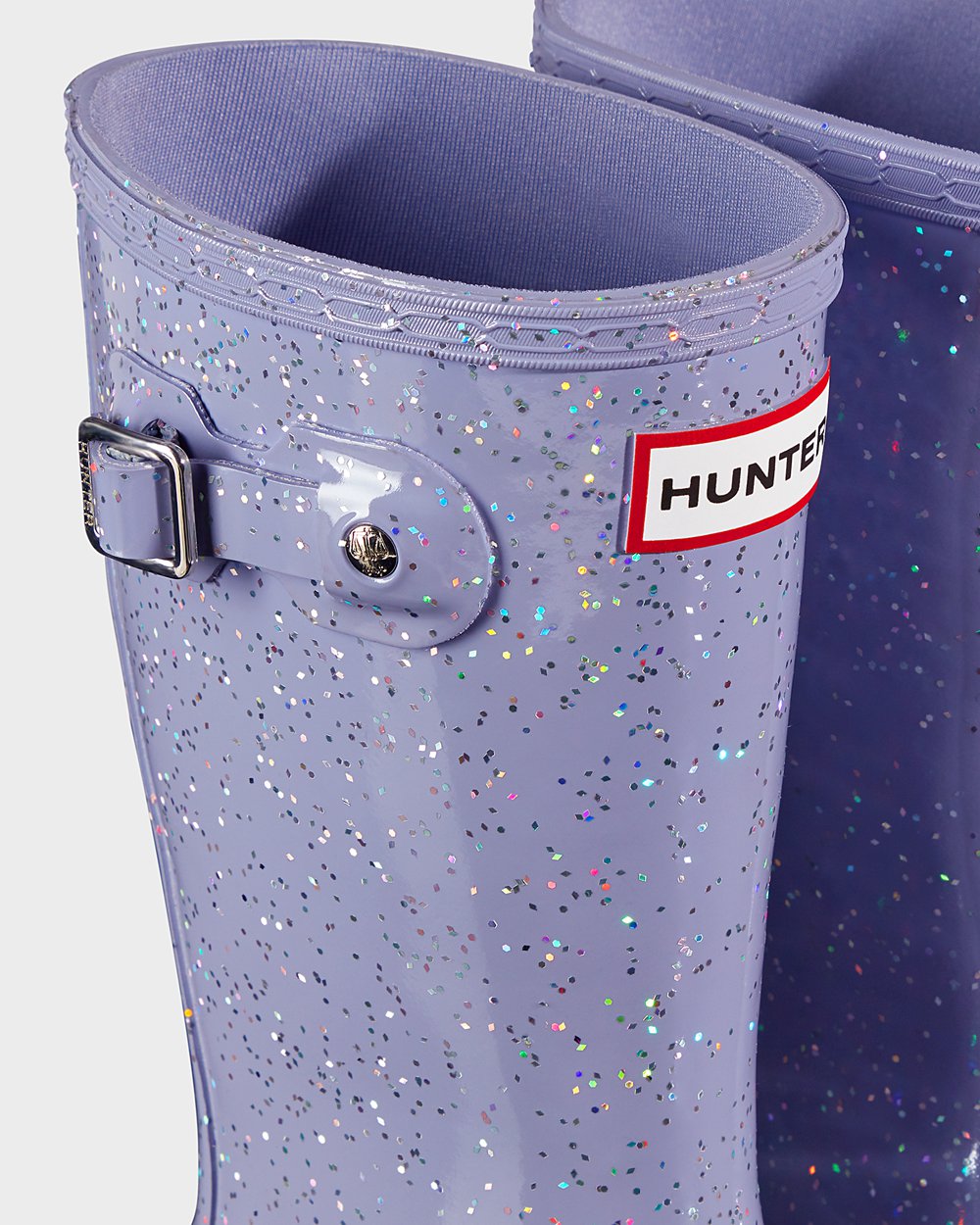Galochas Hunter Criança Roxo - Original Big Giant Glitter - 17FYDZXGQ